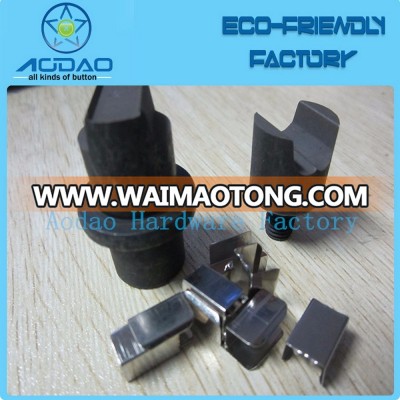 Custom metal belt end clip mould